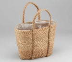 Корзина 35х17х25 см Рогоз с ручкой (Натуральный)