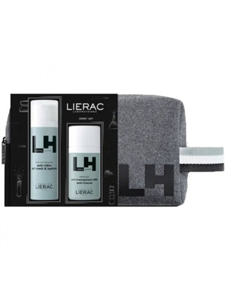 Лиерак Подарочный набор Homme: Крем-флюид 50 мл + Дезодорант 50 мл