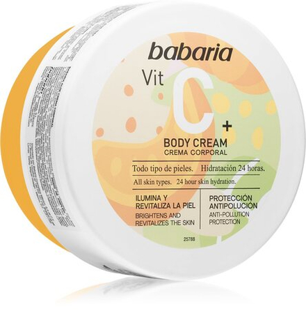Babaria Vitamin C - увлажняющий крем для тела для всех типов кожи /   400  ml  / GTIN 8410412100342