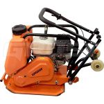 Виброплита бензиновая GROST VH 60 - [71 кг / 12 кН / Honda GX160]