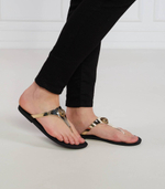 Вьетнамки MADDISON Kurt Geiger - золотой(9796361979)