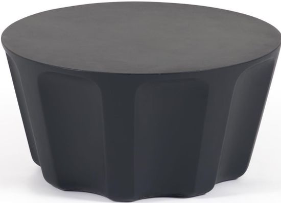 Круглый журнальный столик Vilandra из бетона для улицы La Forma Испания