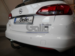 Фаркоп оцинкованный Galia O0618A для Opel Astra K универсал 2016-(паспорт и сертификат в комплекте)(без электрики)