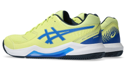Мужские кросовки для Padel Asics Gel-Dedicate 8 Padel - glow yellow/illusion blue