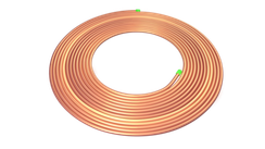 Труба медная 06,35x0,61x15000мм (1/4"х0,024") Vietpipe Master SPL-09065-50VM