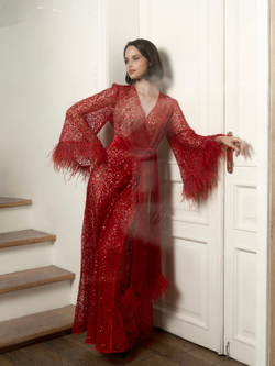 Платье-халат "Burlesque"