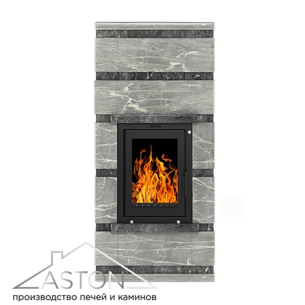 Камин ASTON Вертикаль «RANTALA» Н-1600 Талькохлорит / Пироксенит