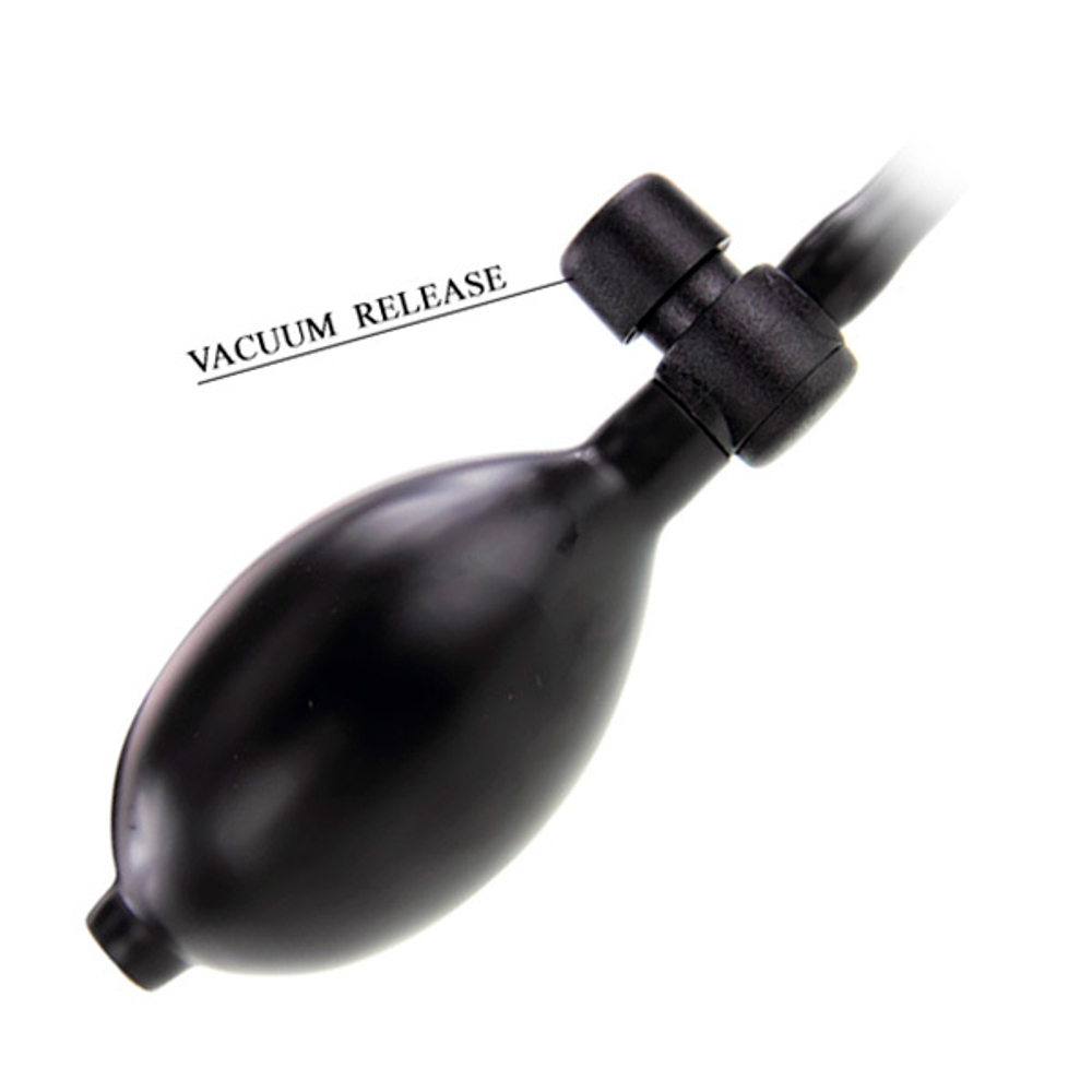 Расширяющийся анальный вибратор 16см Baile Bigger Joy BW-008078AQ