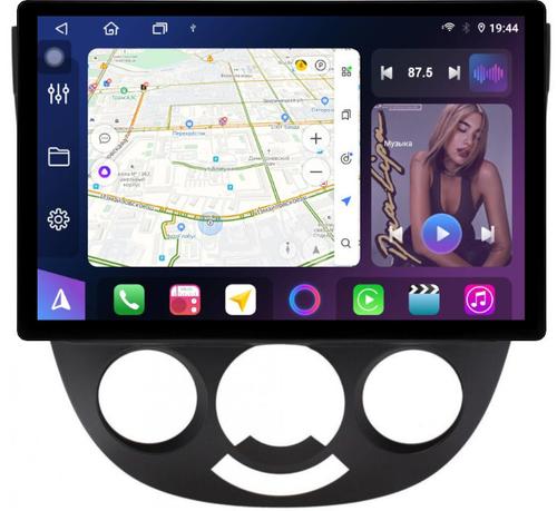 Магнитола для Chevrolet Lacetti хэтчбек (кондиционер) - FarCar BX877 монитор 13" 2K QLED на Android 13, Быстрая, CarPlay, 4G SIM-слот