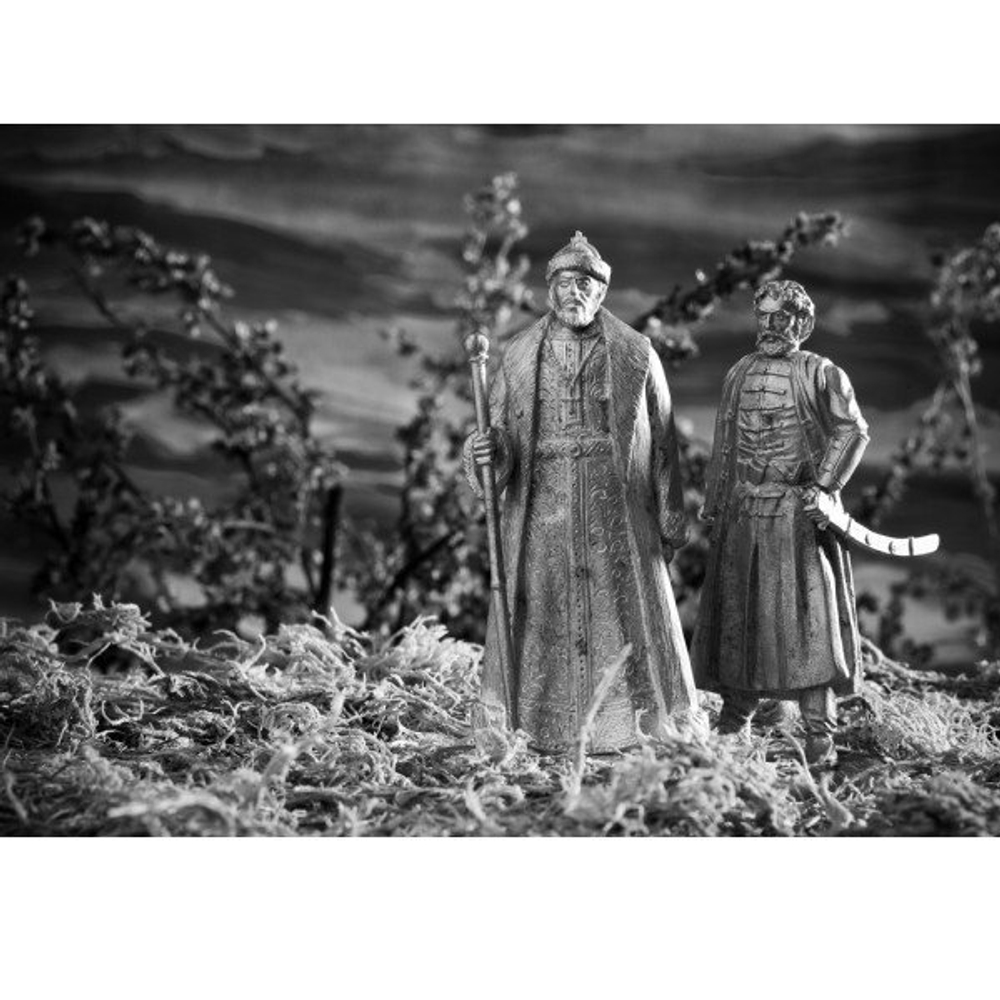 Оловянная миниатюра Малюта Скуратов