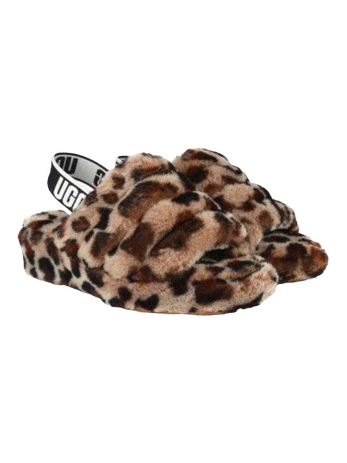 Ugg Fluff Yeah Slide Leopard