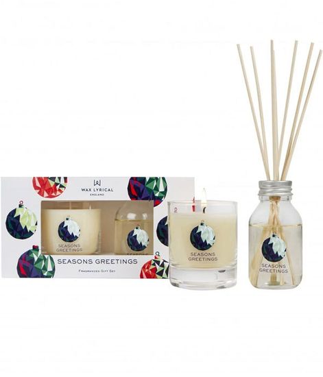 Новогоднее пожелание подарочный набор диффузор и свеча, Wax Lyrical