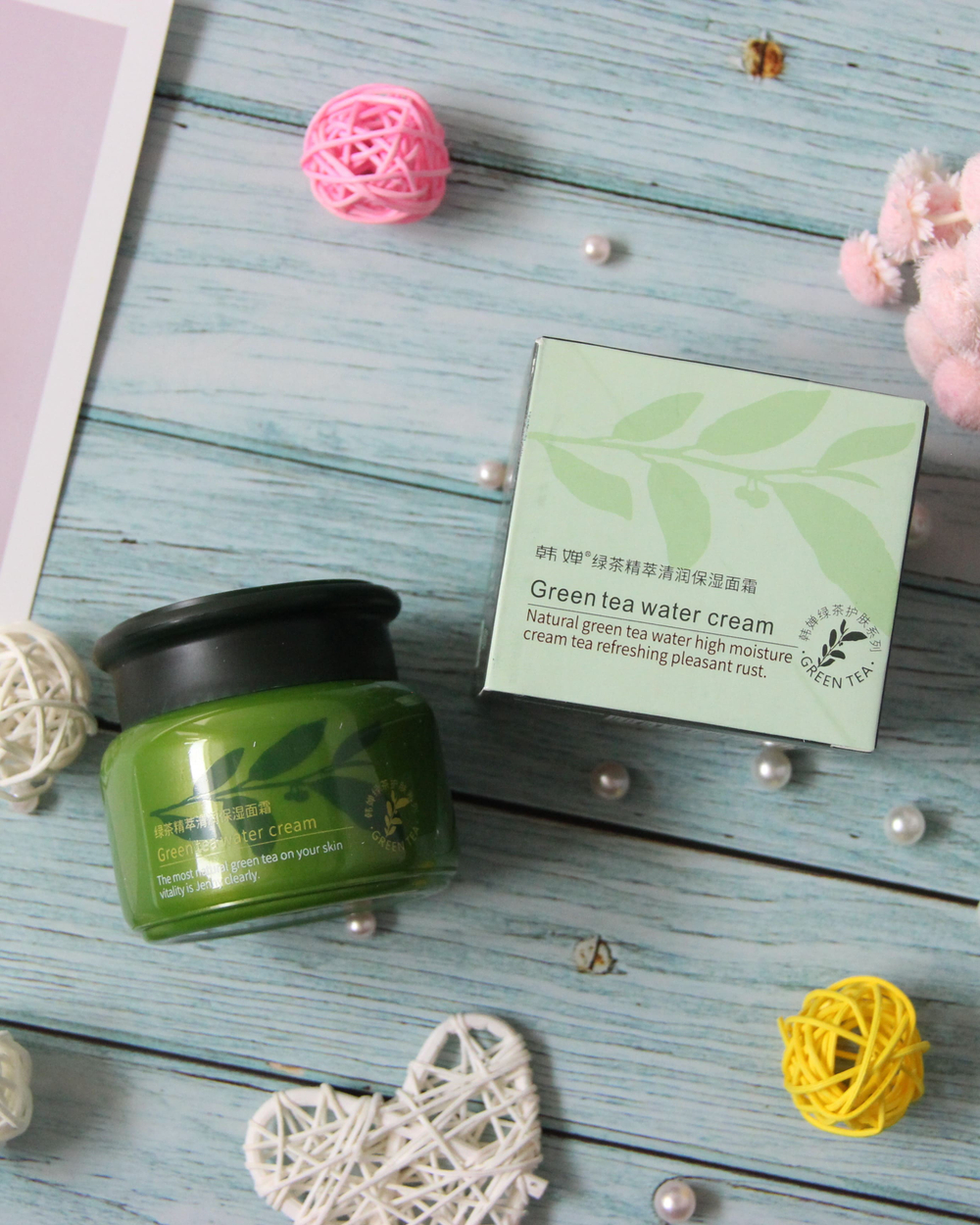 Крем для лица с зелёным чаем, 50г