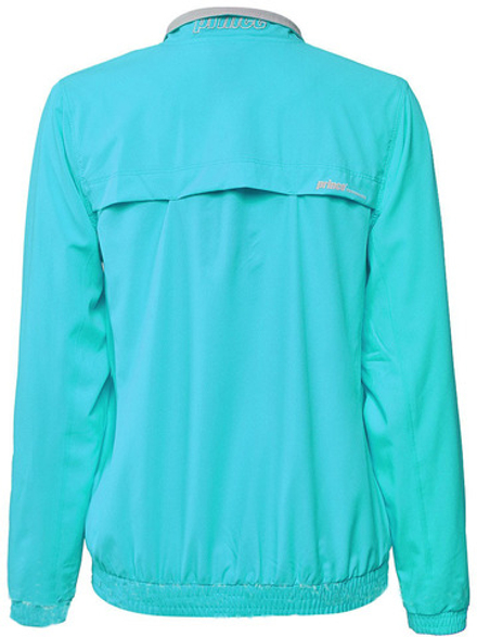 Женская теннисная куртка Prince Full Zip Warm-Up - azure