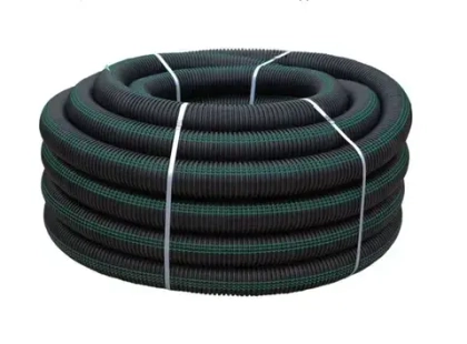 Труба дренажная двухслойная ПНД D160 с перфорацией 50м