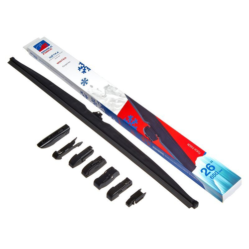 Щетка стеклоочистителя зимняя Double Force 650 мм (26") DFW26