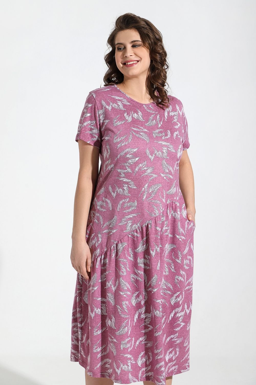 Платье Медуница-1 Виотекс МАЛИНОВЫЙ