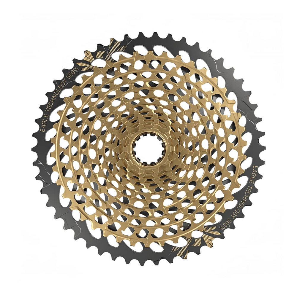 Кассета SRAM EAGLE XG-1299, 12-speed (12 скоростей), Gold (золотой)