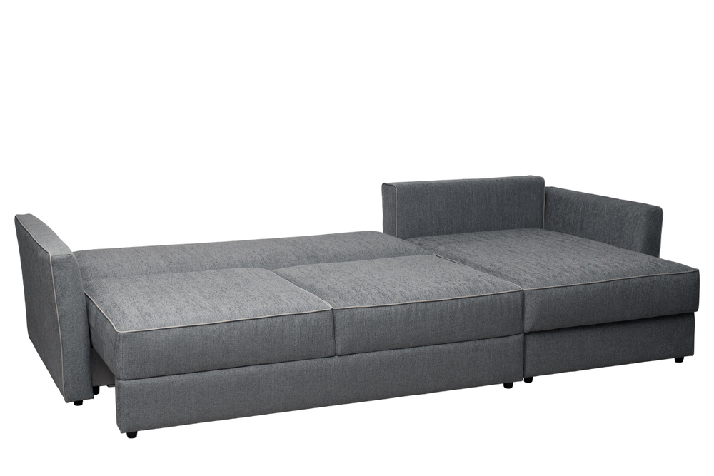 Диван Garda Decor Сорренто (Sorrento) 290 с канапе трехмест.раскл (Еврокнижка) Koza0310-KOR+Nev91 290*156*90 см