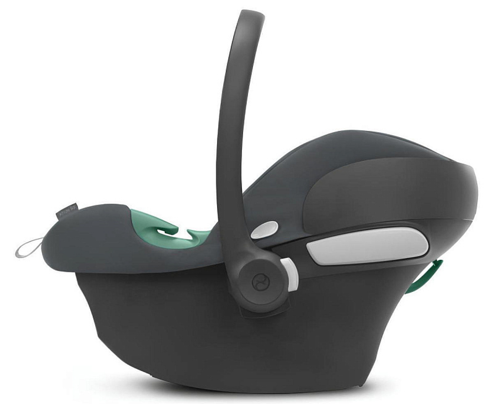 Коляска Cybex Balios S Lux SLV complete Aton B2 Steel Grey 3 в 1 Stone Grey с дождевиками