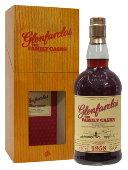 Виски Glenfarclas 1958 Family Casks 40,2% 0,7 л
