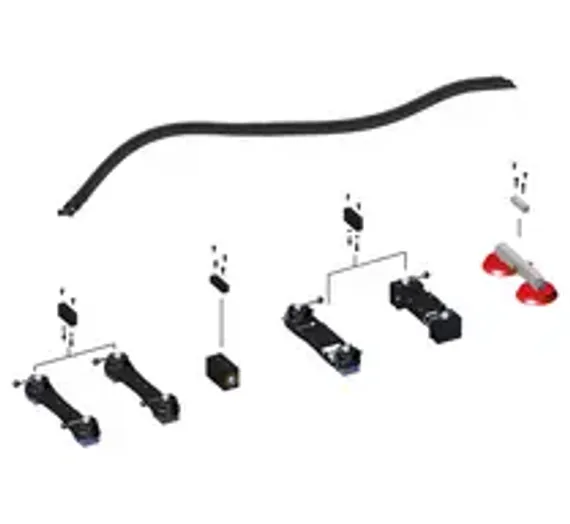 Модульный сварочный стол GPPH одинарный раскладной (1770x1000 мм)