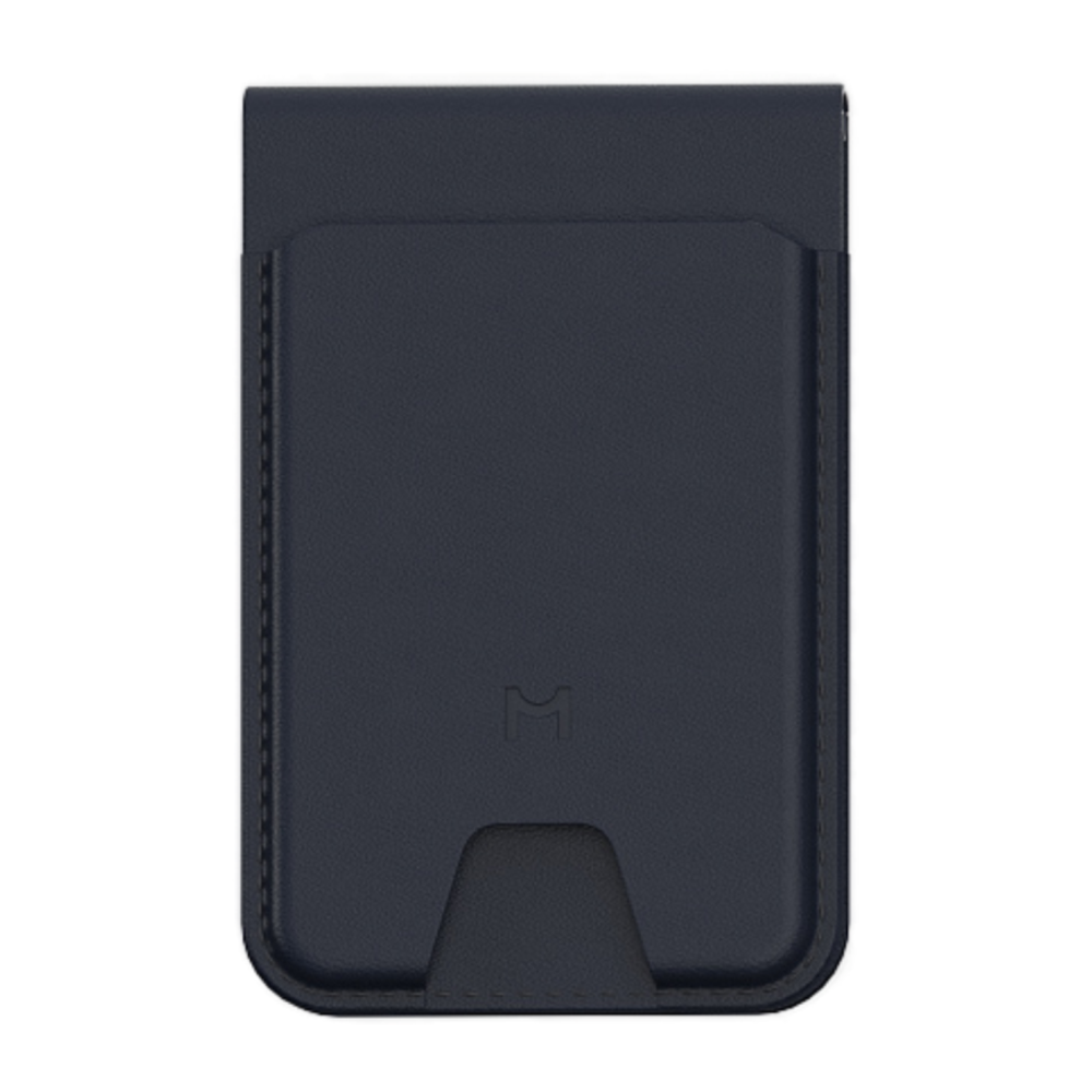 Кожаный чехол-бумажник MagSafe с подставкой Magssory Geotag Flip Wallet Гибридный картхолдер из полиуретановой кожи с карманом (для пропуска или водительских прав). Работает с приложением Apple «Локатор». Вмещает до шести карт. Есть RFID-защита