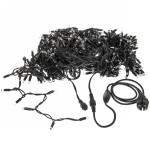 Гирлянда для улицы ЗАНАВЕС «Мерцание» ш3* в2,5 м 480 ламп LED, черный провод, IP-65,Белый (возможность соединения)