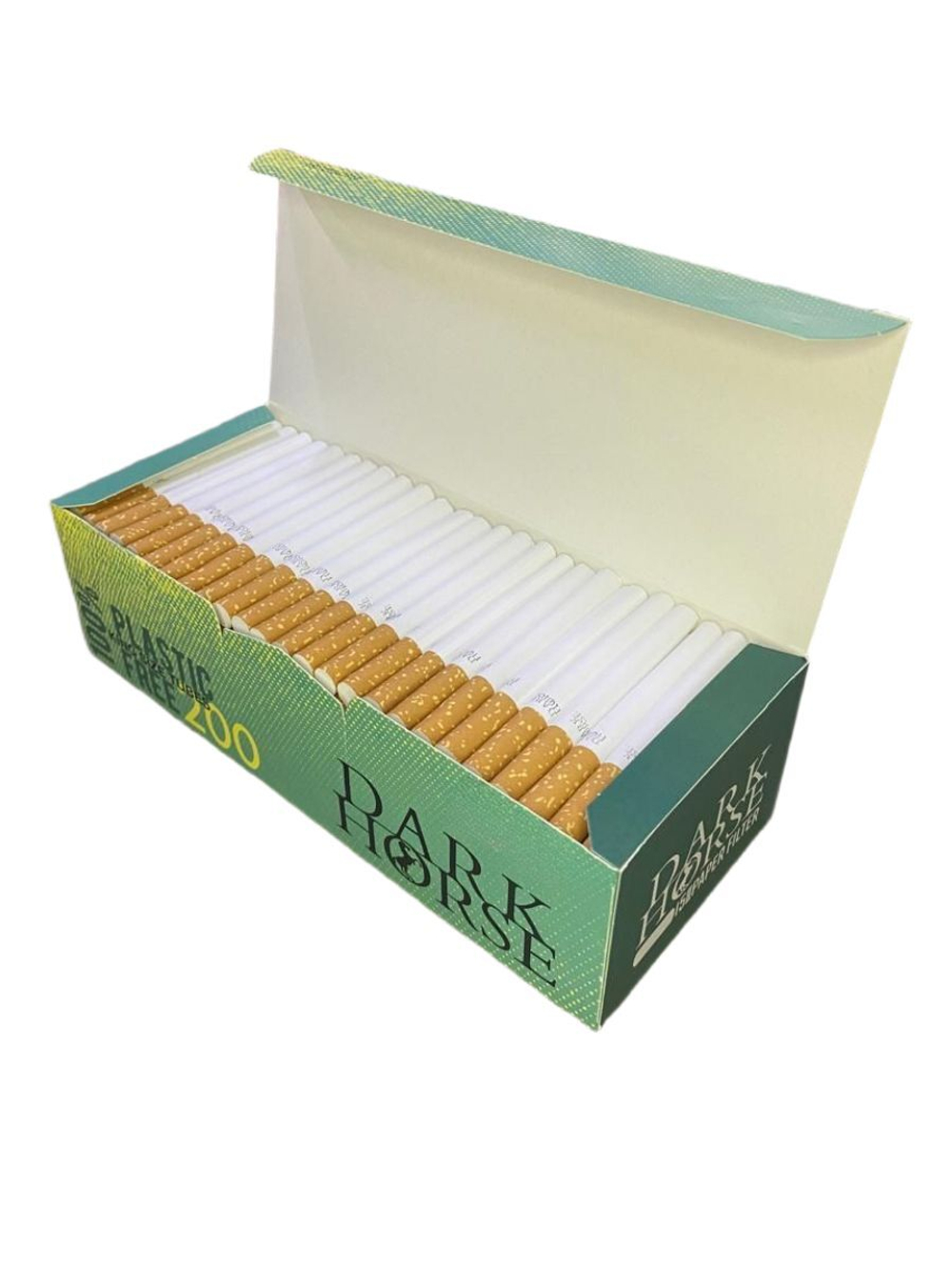 Гильзы для сигарет "Dark Horse" KS 8.1/15мм Green 5х200шт (Комплект)