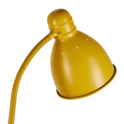 UML-T701 E27 YELLOW Торшер напольный под лампу Е27. 60W. с регулировкой наклона. Механический выключатель. Желтый. ТМ Uniel