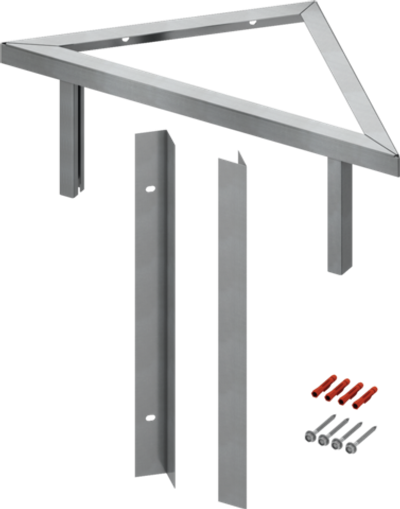 Крепление модуля TECEprofil для настенного углового монтажа