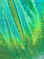 Блёстки Глиттеры 804-02мм - Зелёный голографик - универсальные