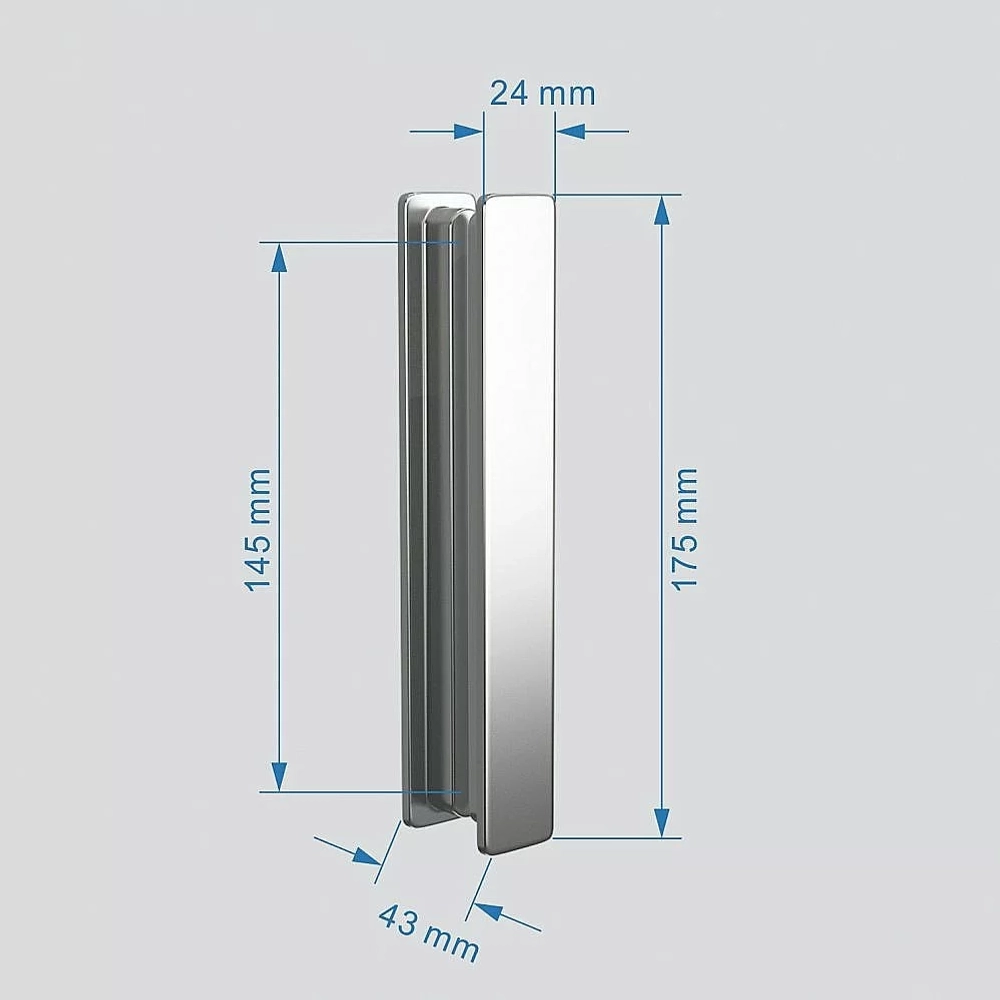 Душевой уголок Abber Sonnenstrand AG07090-S90 90x90