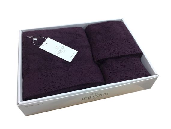 Набор полотенец  NATURAL - НАТУРАЛ 3пр 30х50 50х90 и 70х140 Maison Dor (Турция)