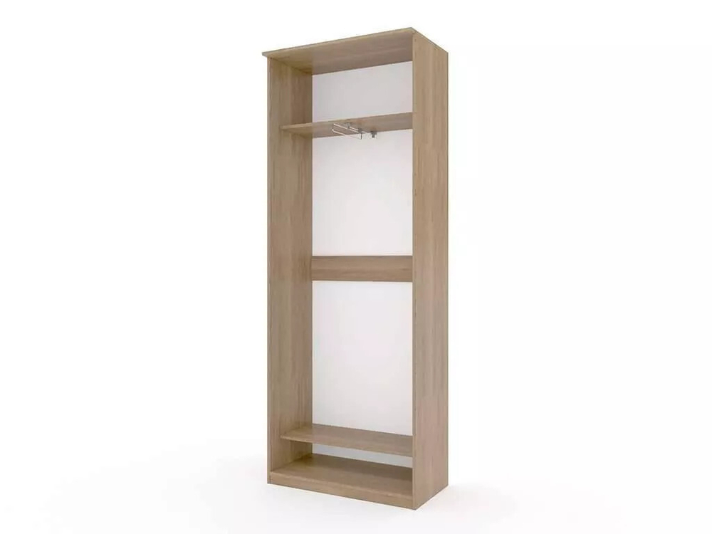 Шкаф купе Модерн 905х450 2-х дверный зеркальный с пескоструем №4 ясень