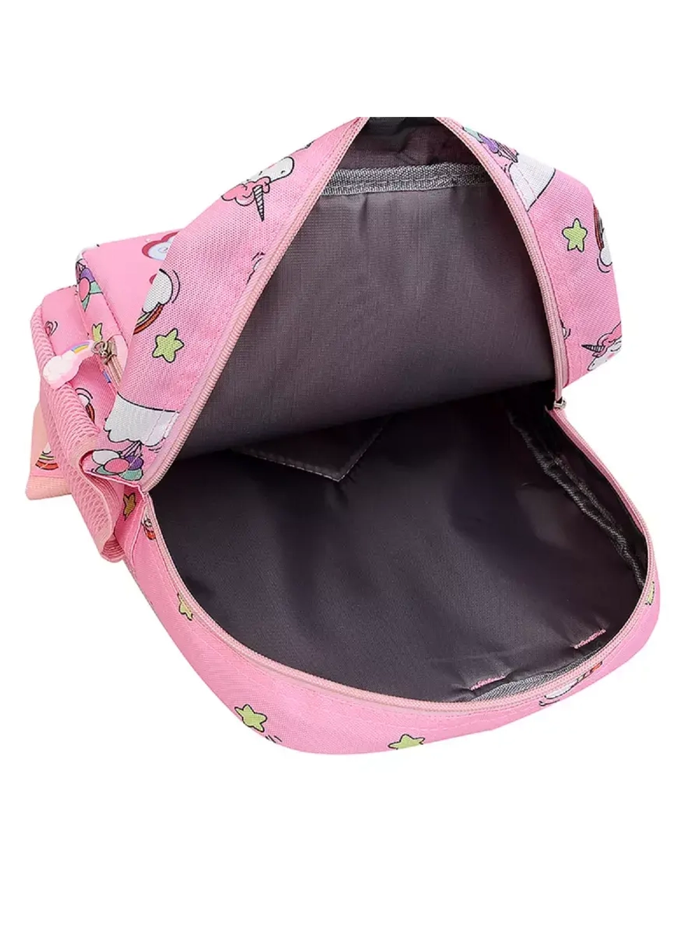 Детский рюкзак для девочки с единорогом портфель ранец.