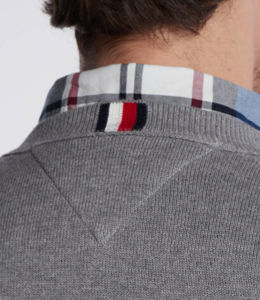 Свитер Tommy Hilfiger - серый(MW0MW33108)
