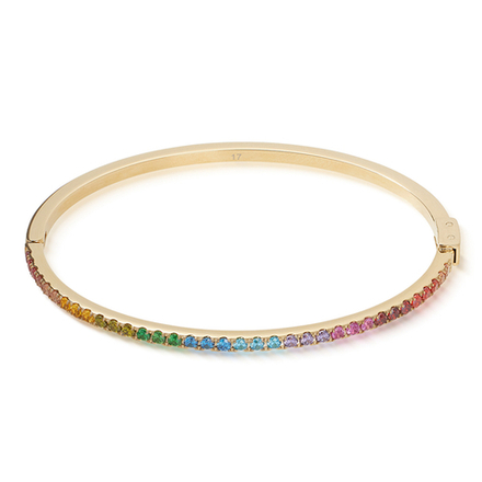 Браслет Coeur de Lion Multicolour Rainbow-Gold 19 0146/32-1535 19
