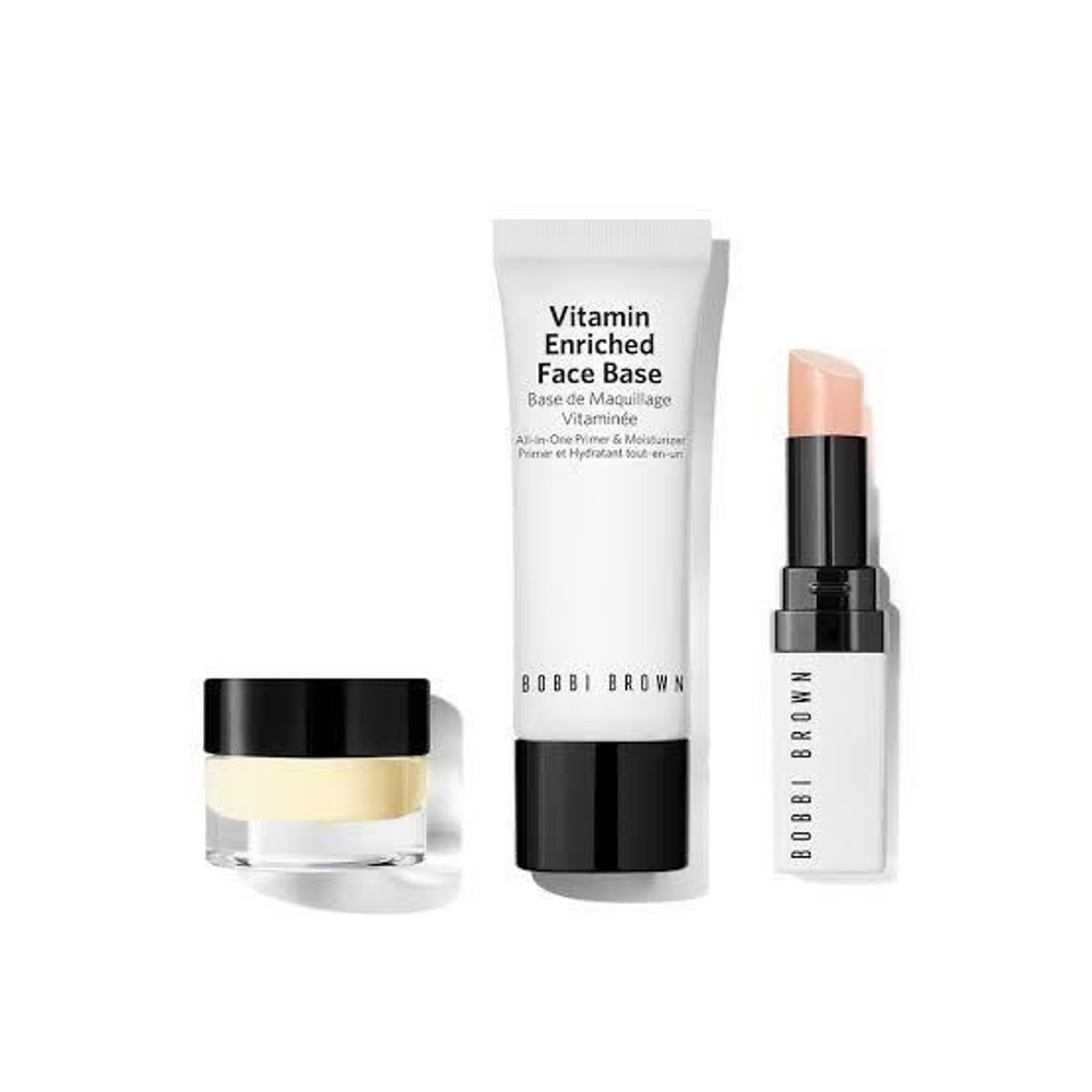 BOBBI BROWN The Getaway набор ( основа для глаз+основа для лица+бальзам пигментированный)