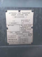 Контейнер 20 футов № XHCU2821490