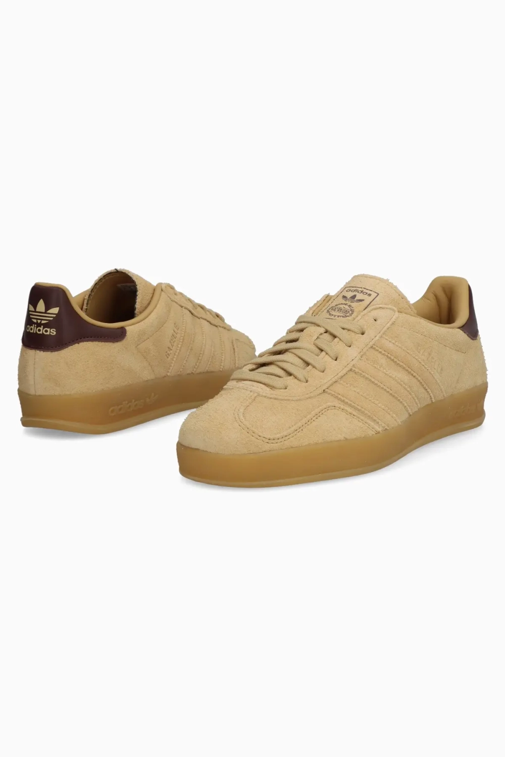 Кроссовки adidas Gazelle Indoor - коричневый