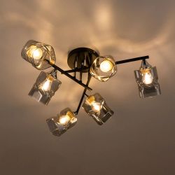 Citilux Клаус CL134165 Люстра потолочная Чёрная