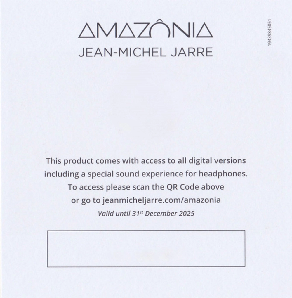 Виниловая пластинка Jean-michel Jarre - Amazonia (180 Gram Black Vinyl/Gatefold)