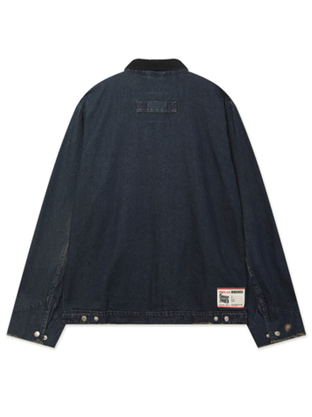 Мужская Куртка Denim Work - Grunt- Washed Blue