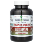 Amazing Nutrition, Красный дрожжевой рис, 120 капсул (600 мг на капсулу)