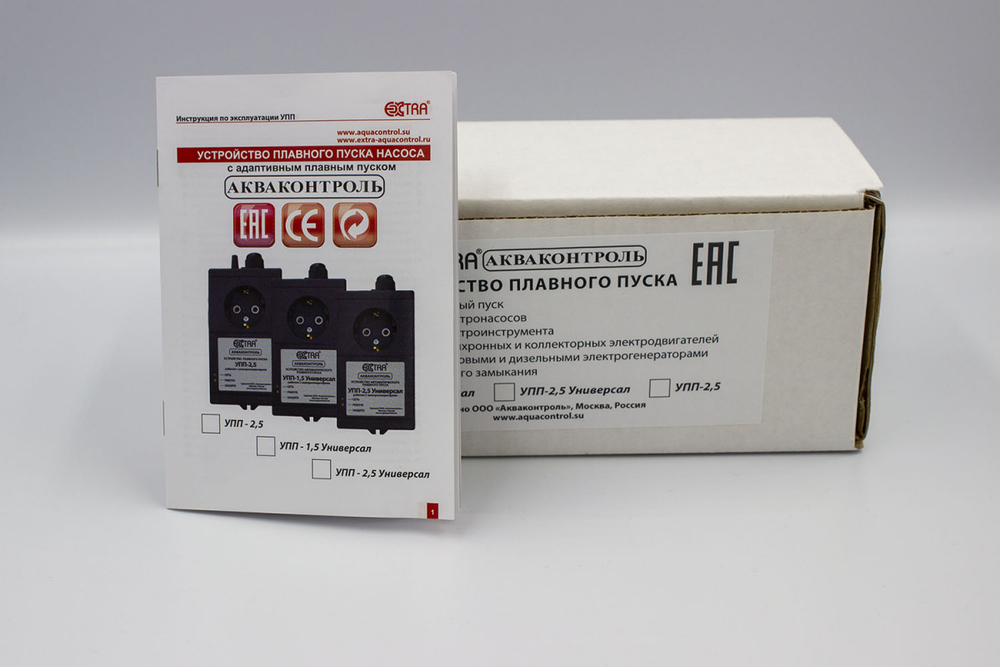 Устройство плавного пуска Акваконтроль Универсал УПП-2.5