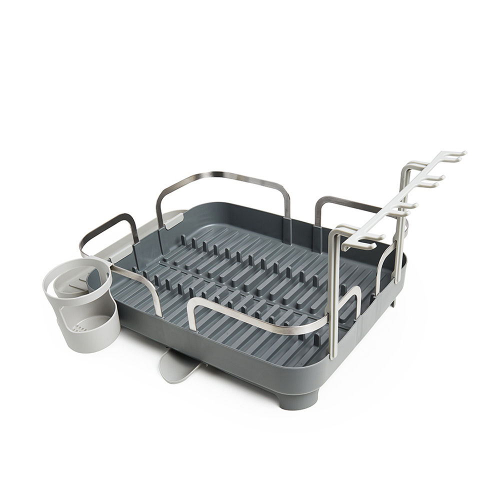 Сушилка для посуды Holster серая