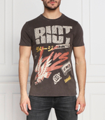 футболка riot tour GUESS - графитовый (M3RI40 KBDL0)