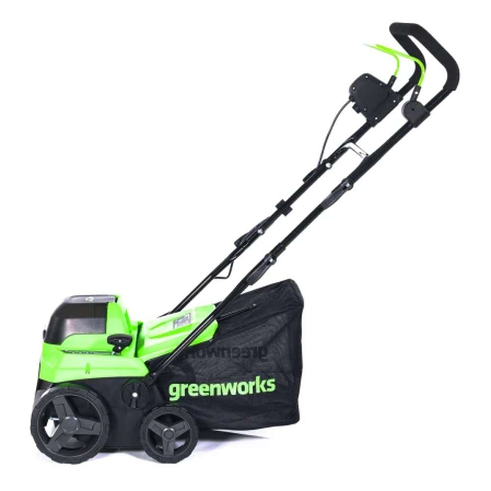 Аккумуляторный аэратор-скарификатор Greenworks GD40SC38IIK4