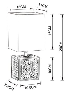 Декоративная настольная лампа Arte Lamp